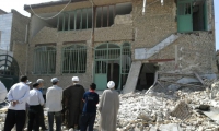 انفجار گاز سبب تخریب بخشی از یک مسجد در البرز شد